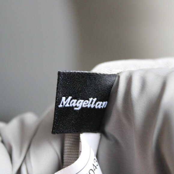 Magellan Black Anti-Theft Locking Zippers Slash-Resistant Nylon Mini Backpack - Picture 9 of 13